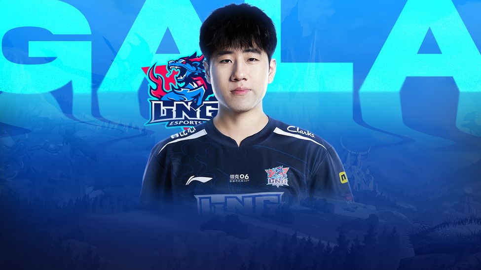 LoL News LNG Esports add GALA to its starting lineup for the LPL