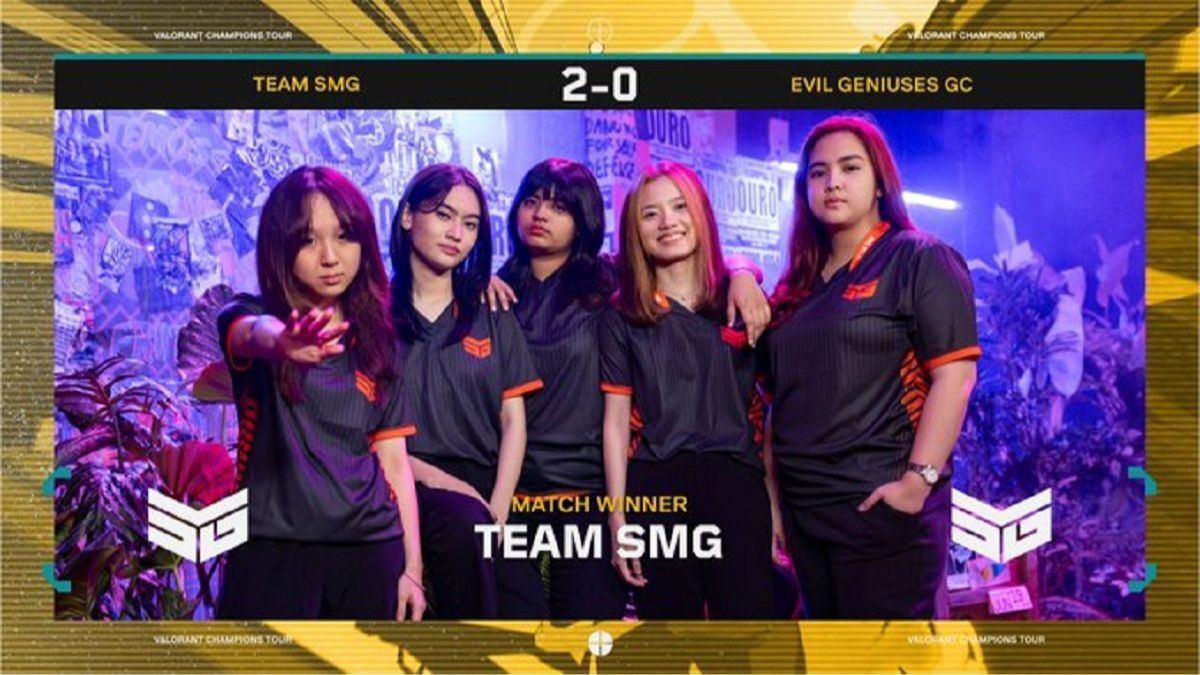 Team SMG won against EG GC