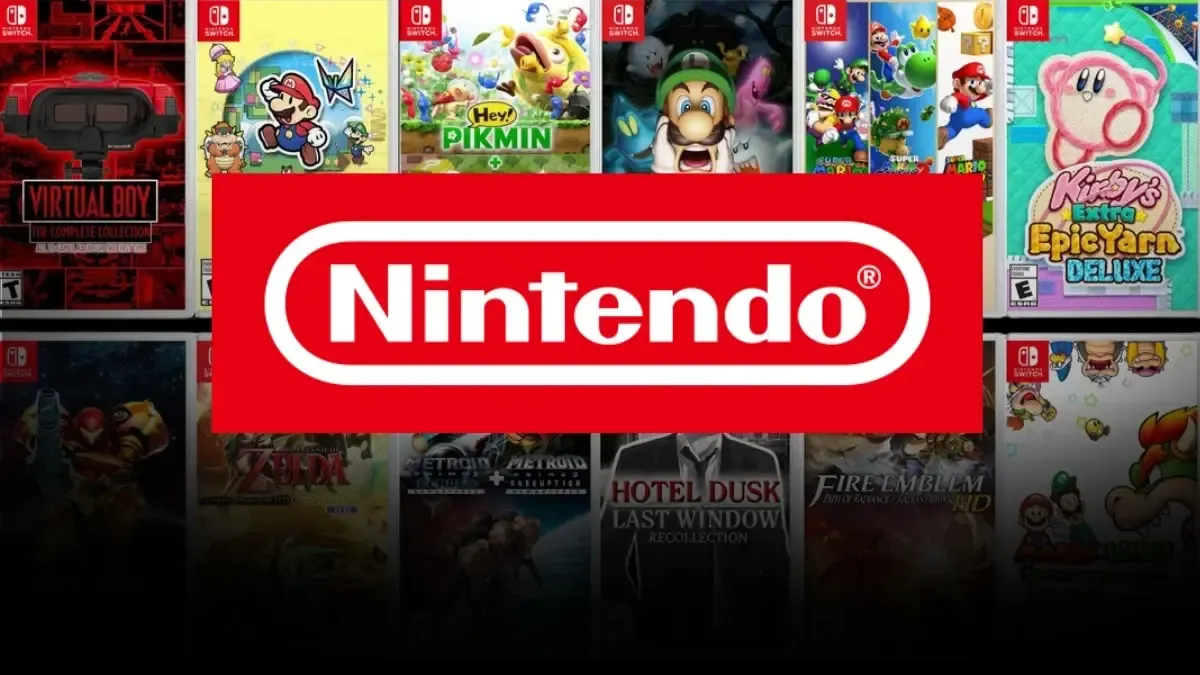 Nintendo Games with the Nintendo Logo