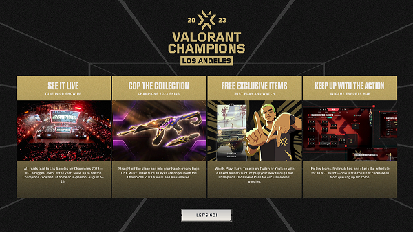 VCT for fans