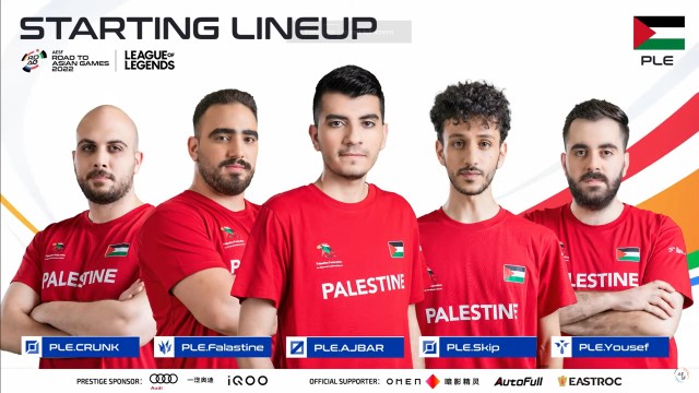 Đội hình Palestine tại RDAG vừa qua