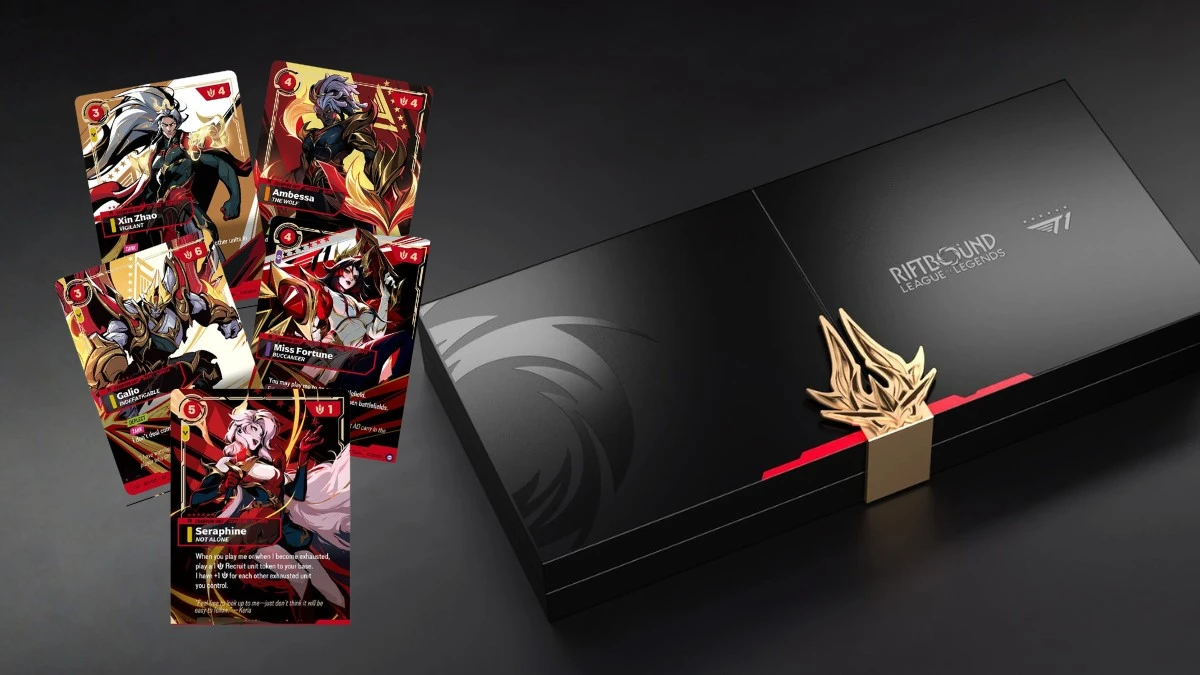 Rift bound リフトバウンド ワルドチャンピオン2025 記念バンドル Riftbound reveals T1 2025 Worlds Champion Collection with