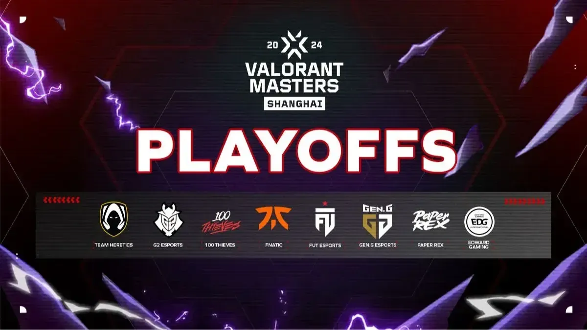 Valorant News The VCT Masters Shanghai Playoff Bracket GosuGamers