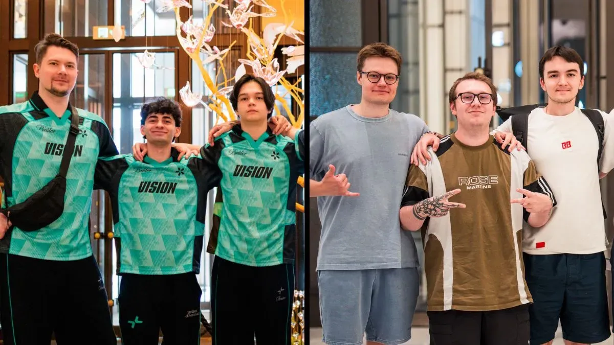 Images of TEAM VISION and BoomBoys at The International 2026.