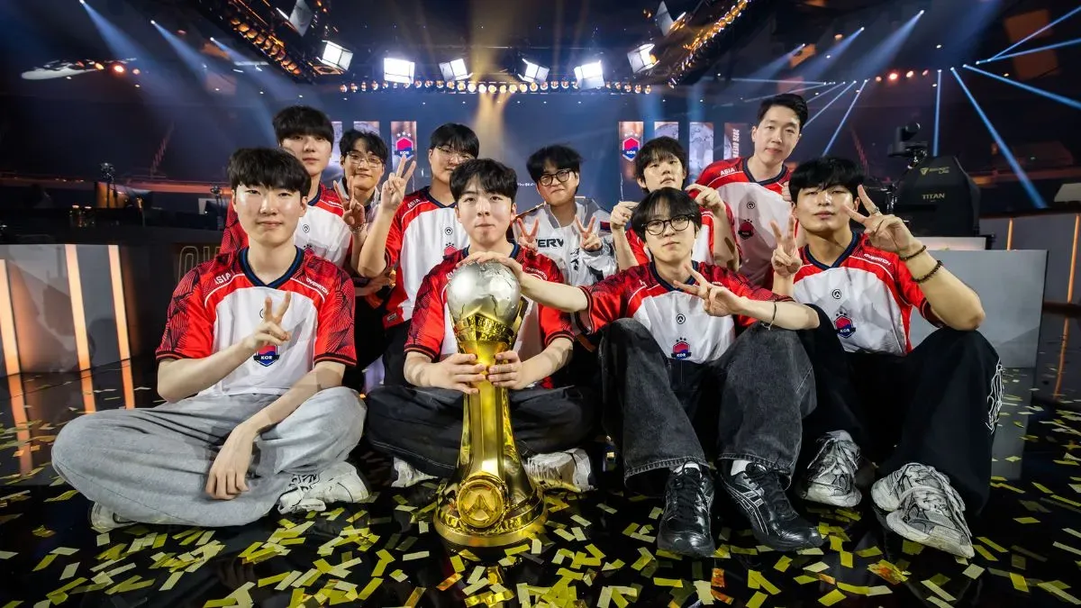 South Korean team at the Overwatch World Cup 2026