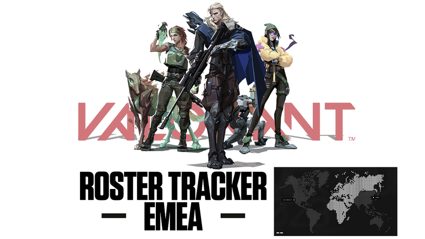 EMEA roster tracker vct