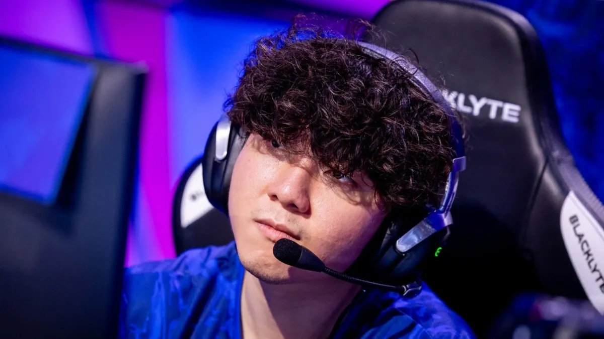 An image of Tundra Esports' Whitemon at BLAST Slam II.