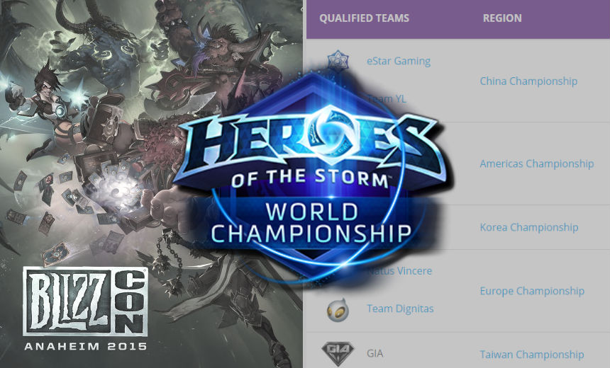 Heroes of the Storm World Championship groups revealed GosuGamers