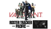 Pacific roster tracker vct