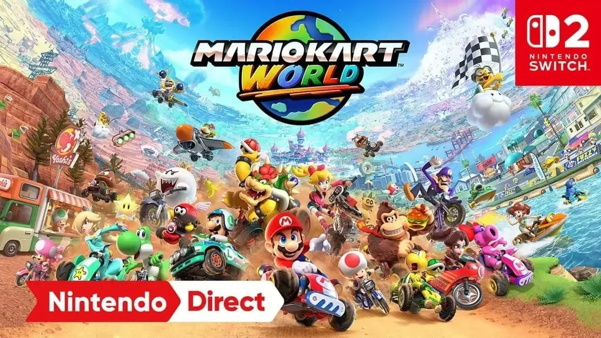 🏁 Mario Kart World: Danh sách nhân vật khổng lồ đã được xác nhận!