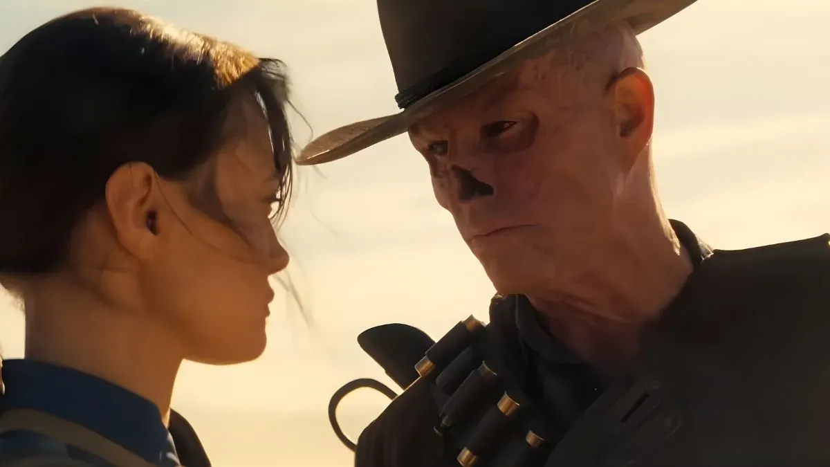 An image of Ghoul and Lucy of Fallout