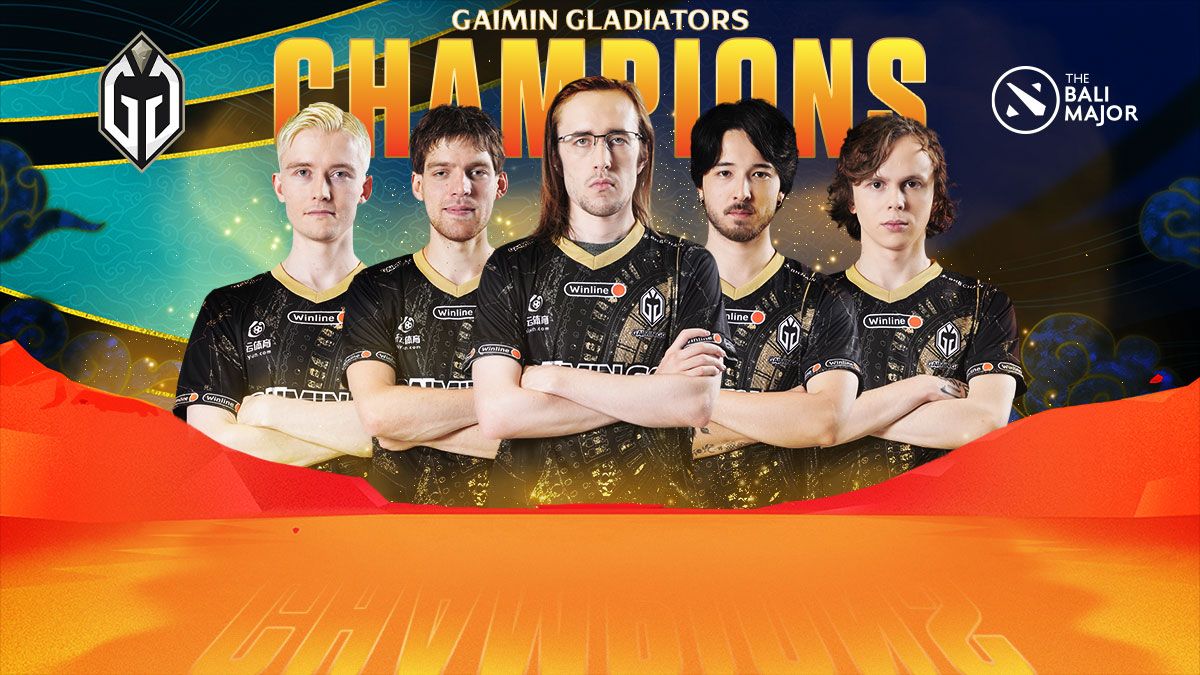 Gaimin Gladiators Blai Major Champions