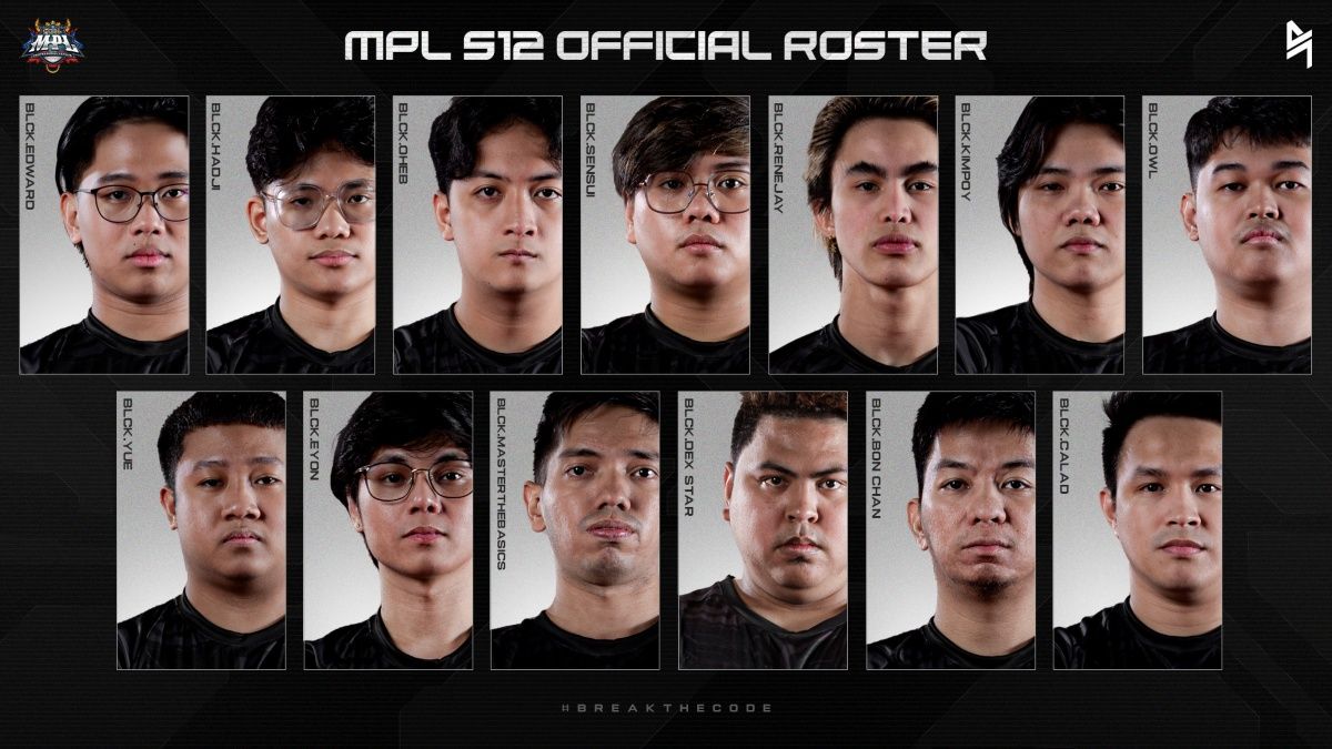 Blacklist International MPL PH S12 roster
