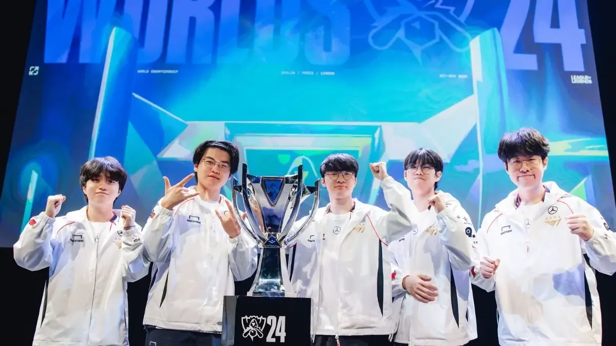 T1 have been crowned as the 2024 League of Legends World Champions ...