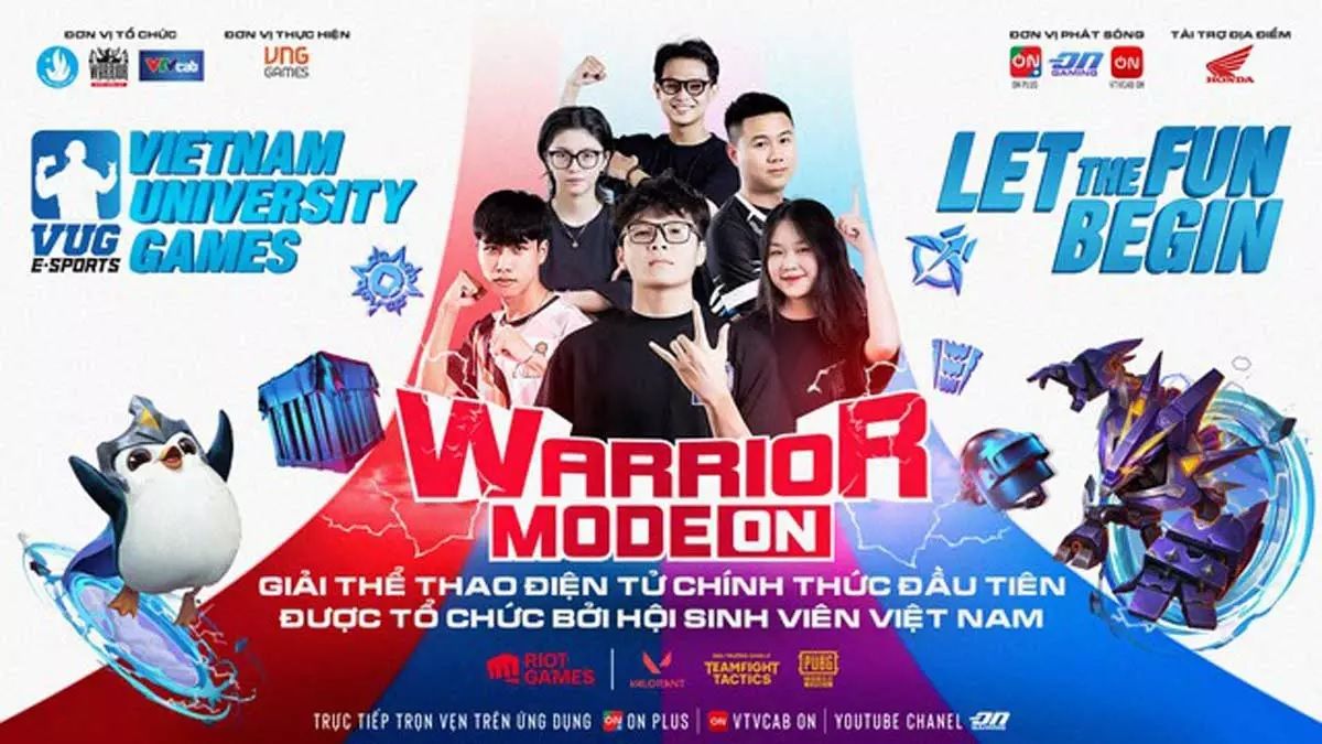 VUG - Vietnam University Games chứng kiến không khí sôi động với lần đầu tiên góp mặt Esports