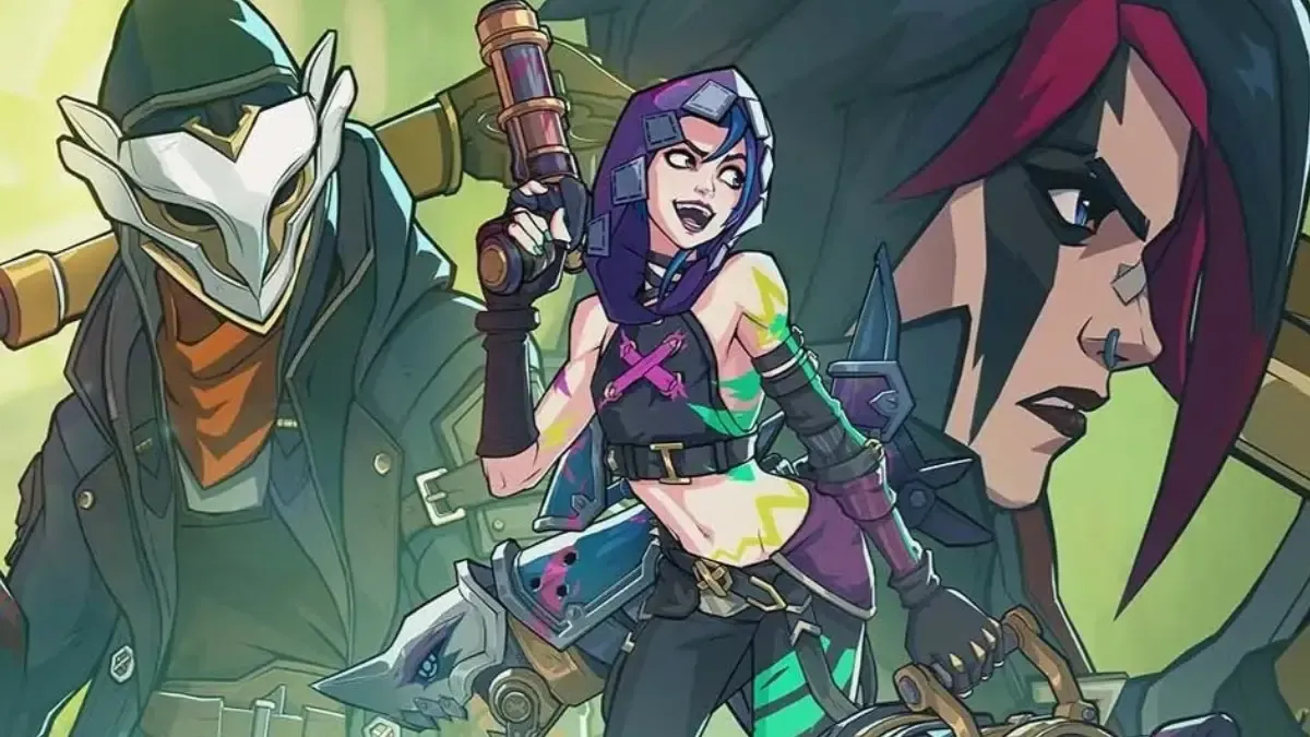 2XKO Arcane Skins Ekko, Jinx and Vi