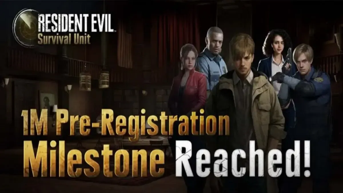 Resident Evil Survival Unit cán mốc 1 triệu đăng ký, sức nóng bùng nổ