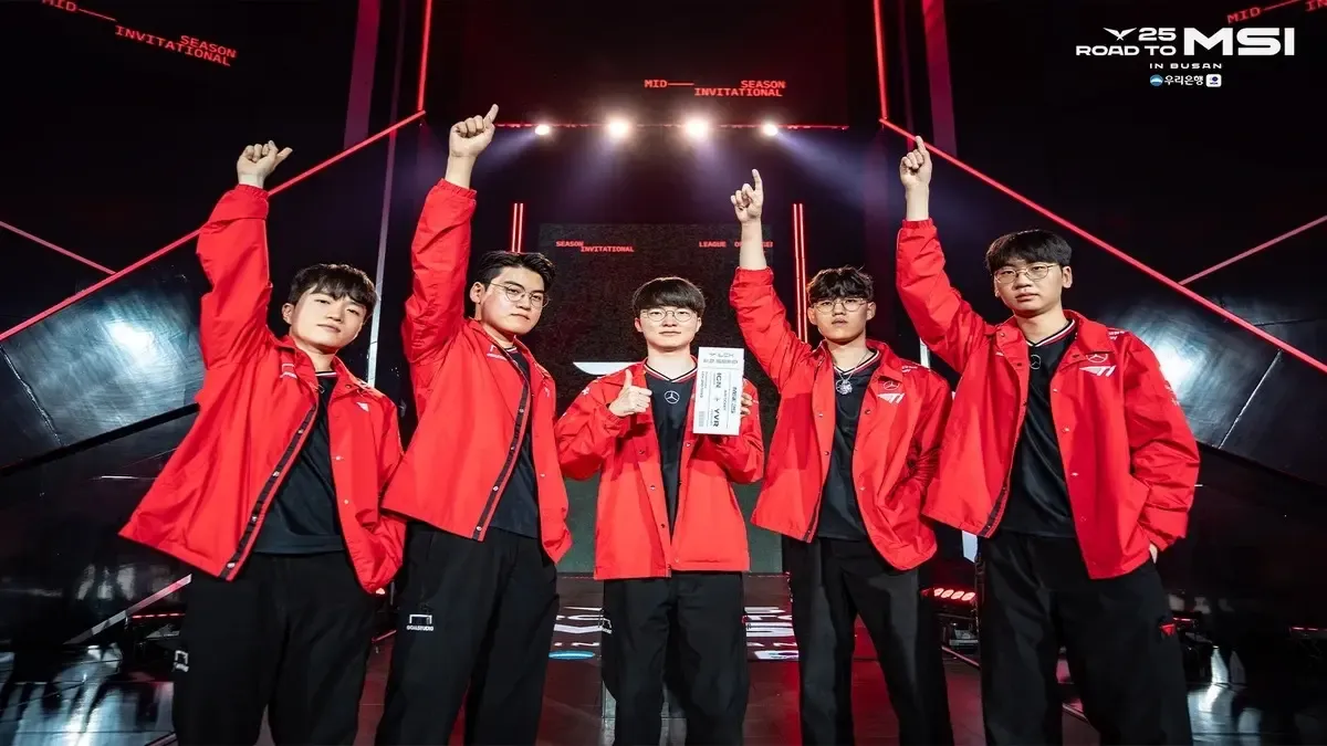 Hành trình của T1 tại MSI 2025