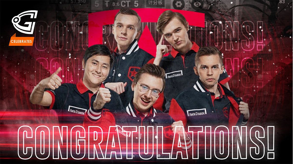 Gambit Esports win header