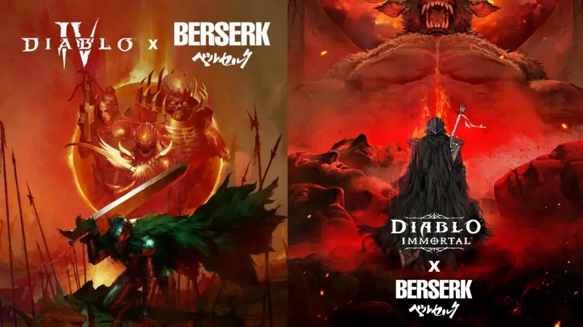 Blizzardは、Diablo IVとDiablo Immortal CrossoverのためにDark Fantasy Manga Berserkと協力しています