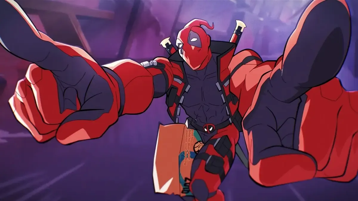 Deadpool in Marvel Rivals.