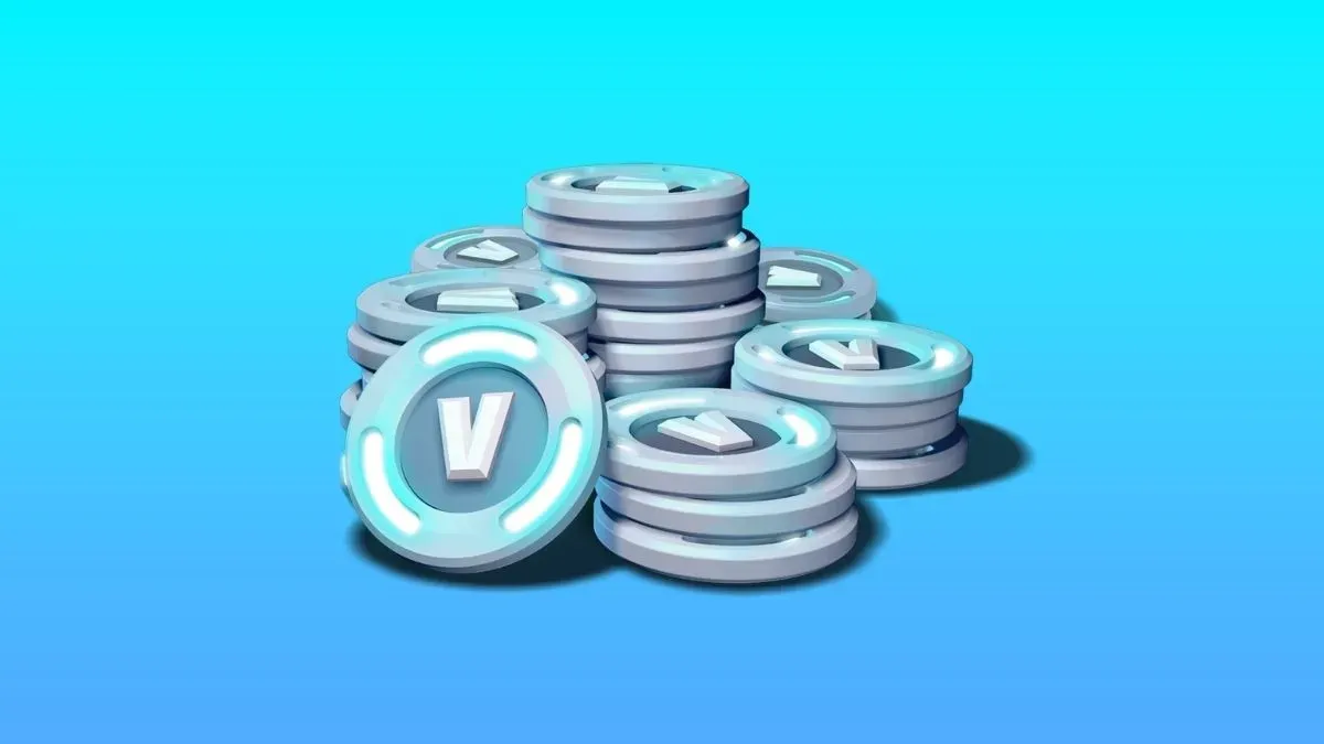 An image of Fortnite's V-Bucks.