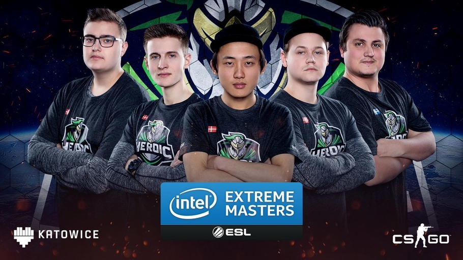 Extreme masters. Heroic состав. Intel extreme Masters. Команда Heroic. Team Heroic CS go.