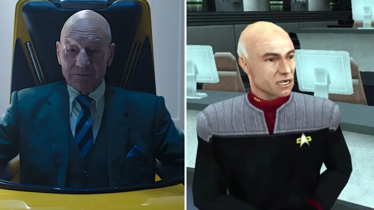 Patrick Stewart in Doctor Strange 2 and Star Trek Elite Force 2