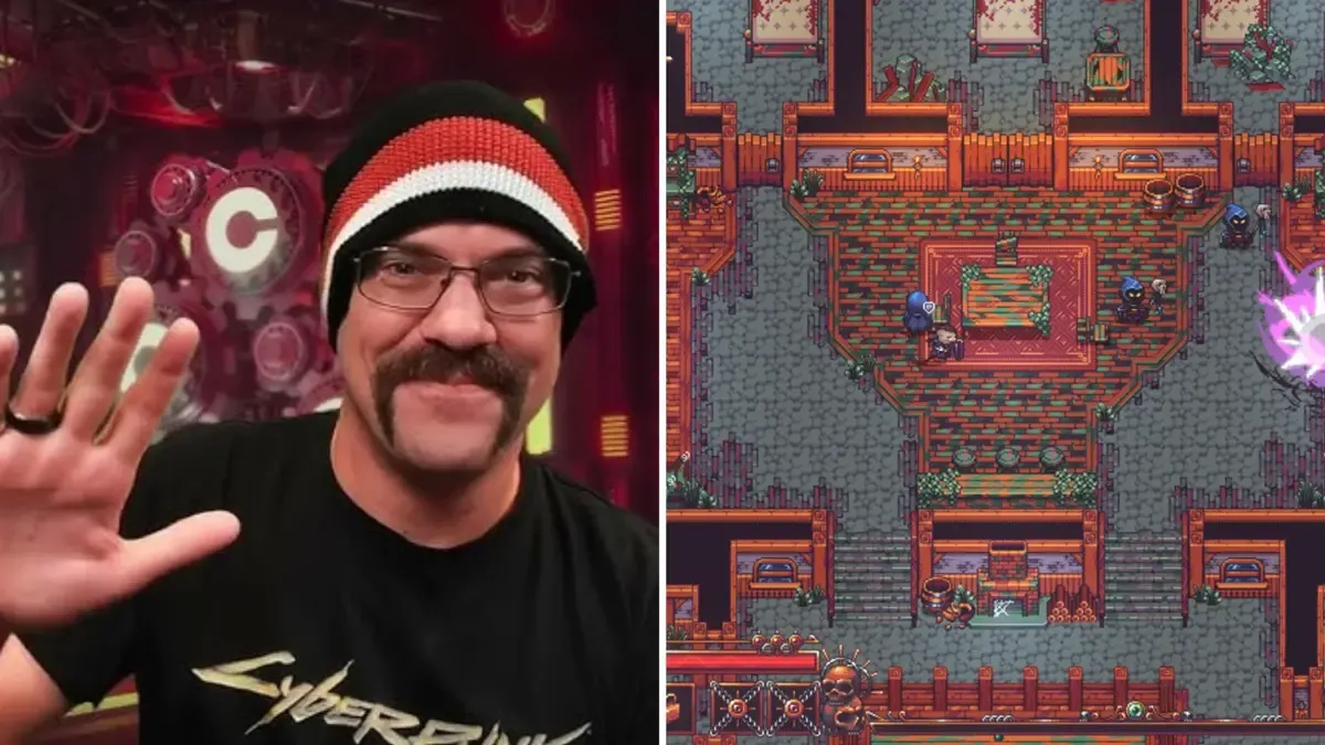 Streamer CohhCarnage unveils his new Stardew Valley-like action-RPG Emberville