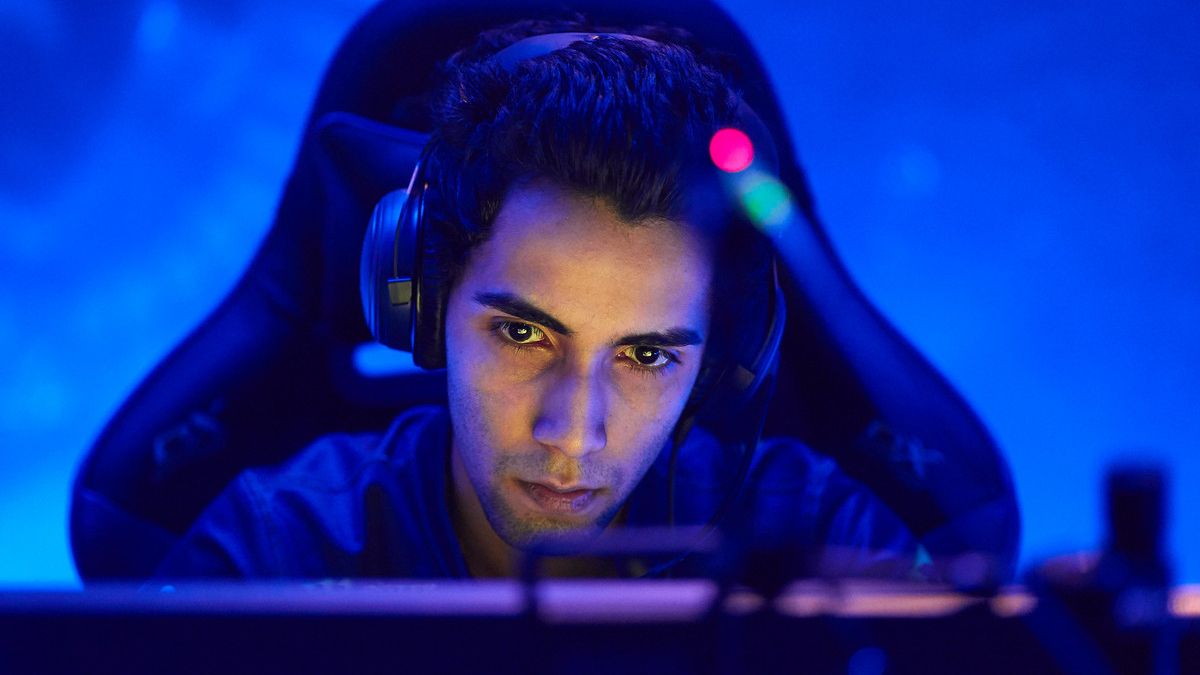 SumaiL looking into the monitor