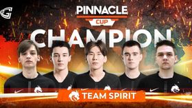 Team Spirit champions of Pinnacle Cup