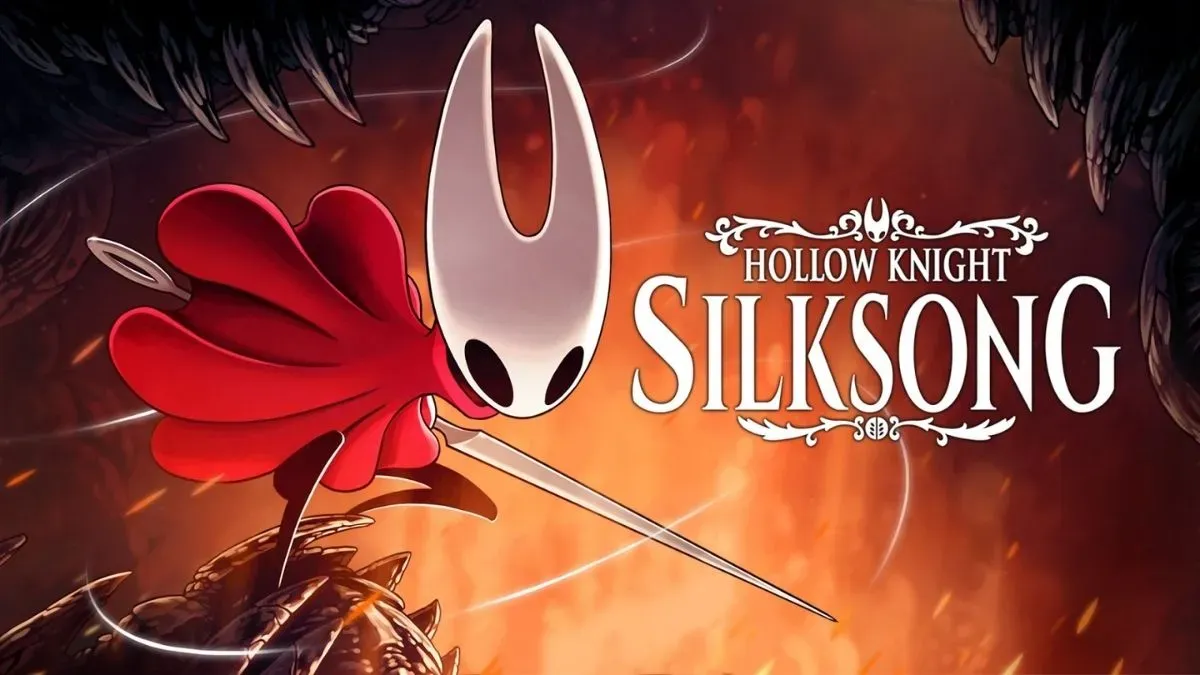 An image of Hollow Knight Silksong poster