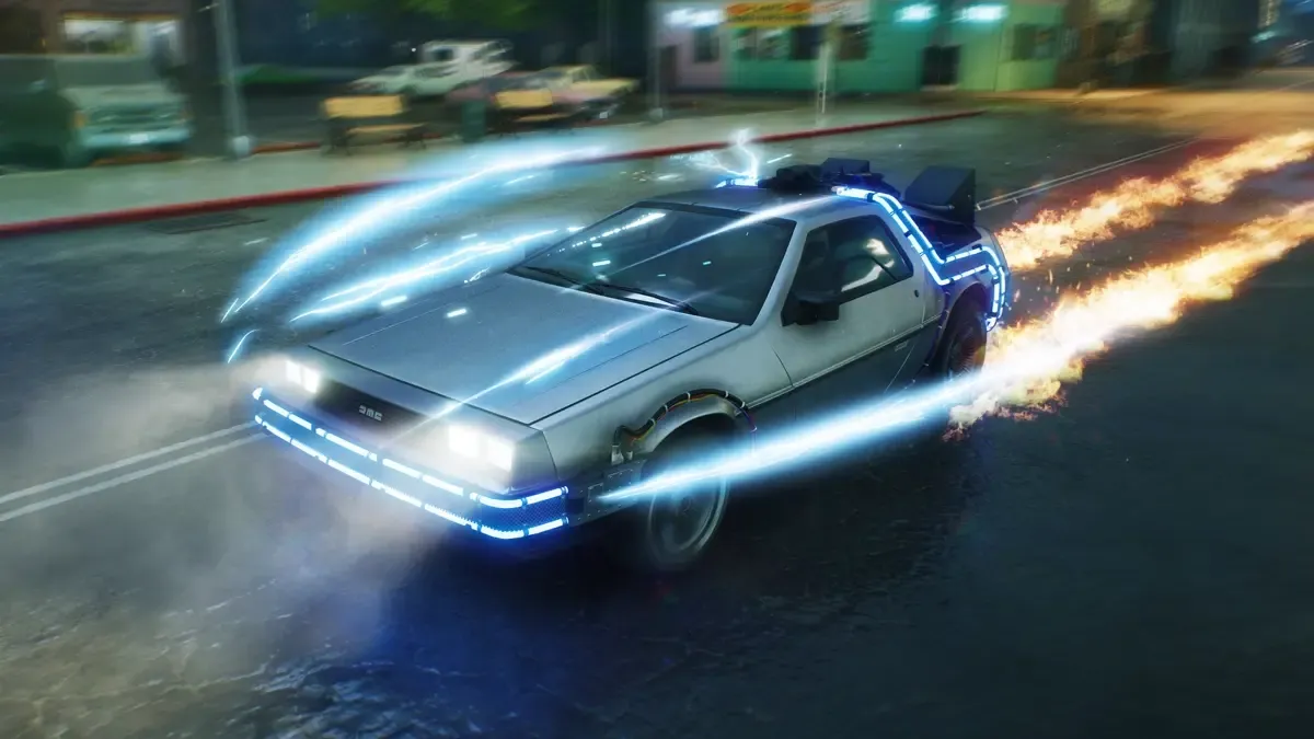 Stuntman Hollywood lets players drive through Back to the Future, Knight Rider, and Fast & Furious