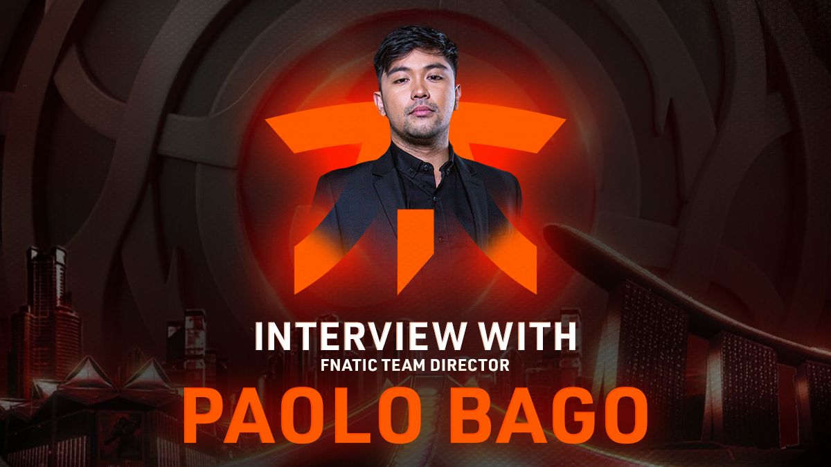 Fnatic Team Director, Paolo Bago