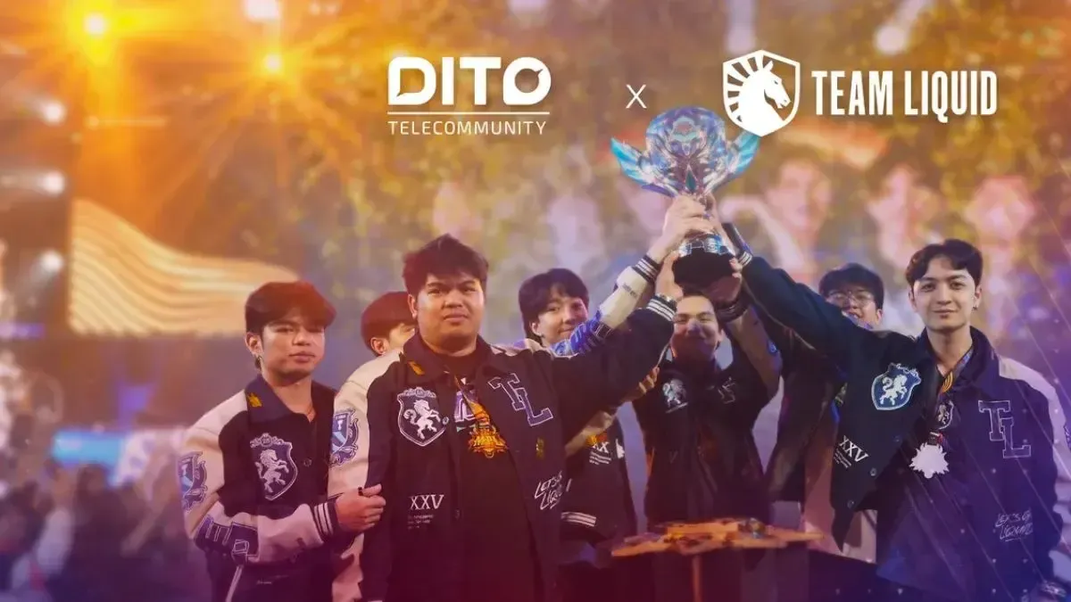 Team Liquid PH partner with DITO Telecommunity for MSC 2025 campaign