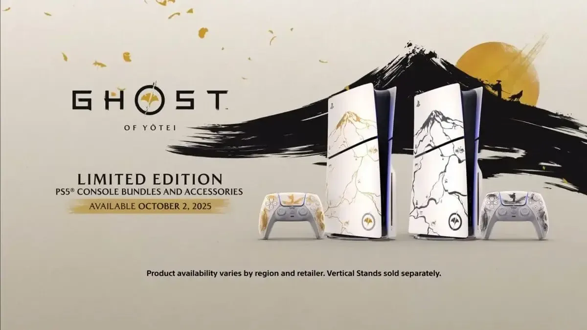PS5 phiên bản Ghost of Yotei giới hạn – Đẹp như tác phẩm nghệ thuật, fan samurai sẵn sàng "chốt đơn"