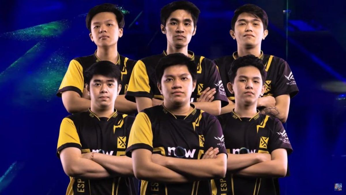 Bren Esports MLBB players with arms crossed