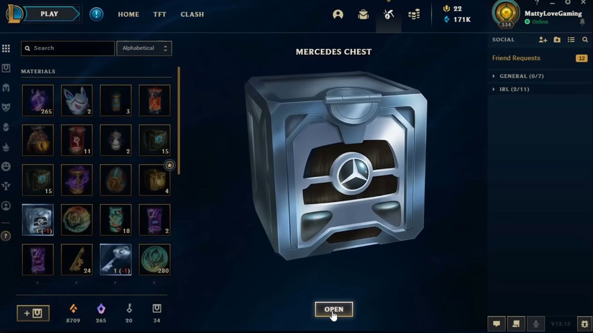 LMHT: Hướng dẫn nhận Rương Mercedes miễn phí từ sự kiện của Riot Games