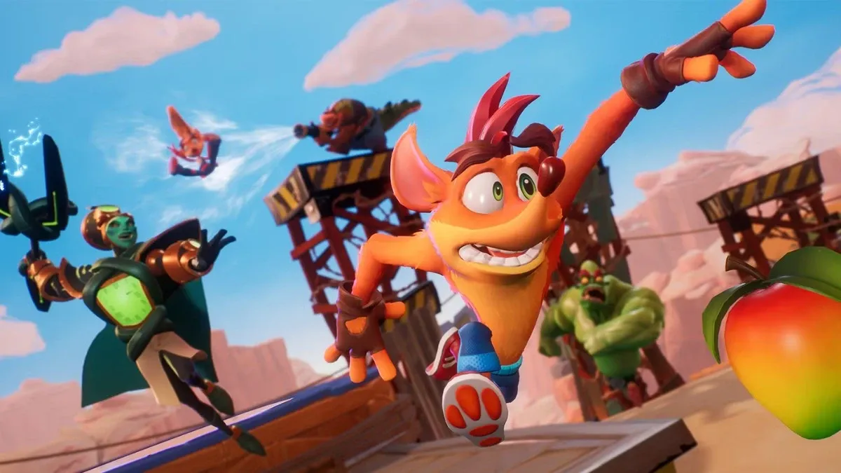 Crash Bandicoot in Crash Team Rumble.