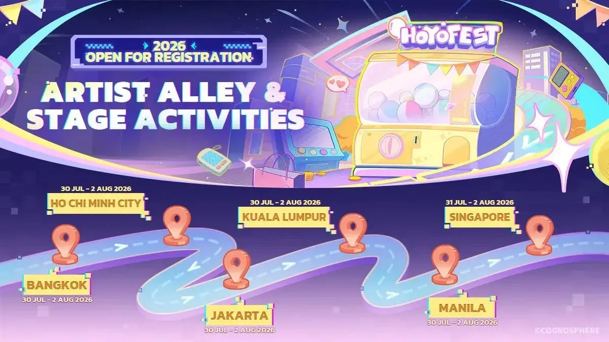 Hoyo Fest 2026 dates and venue announced for Southeast Asia