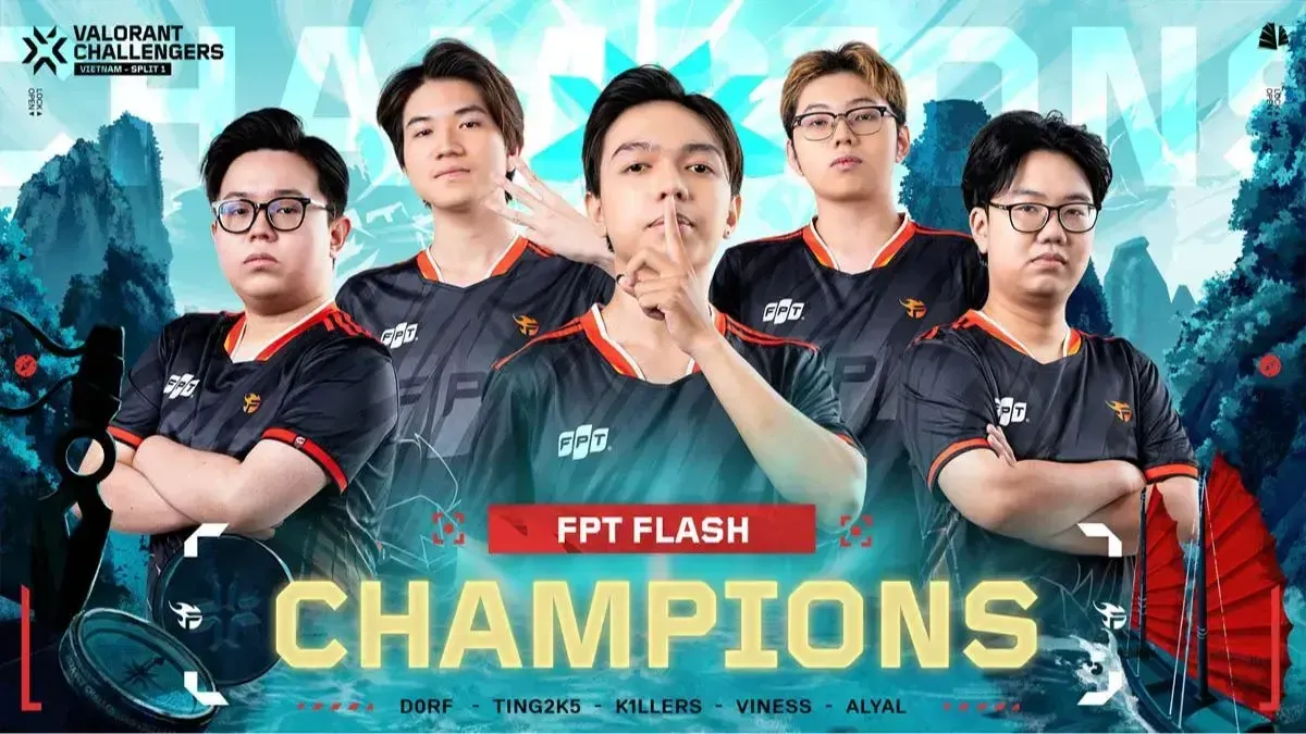 FPT Flash trở thành nhà vô địch mới của VALORANT Việt Nam