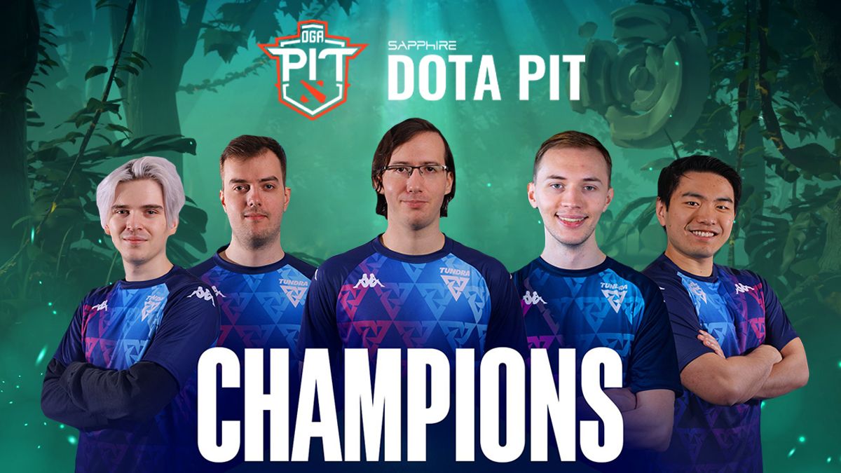 Tundra Esports Champions of OGA Dota PIT 