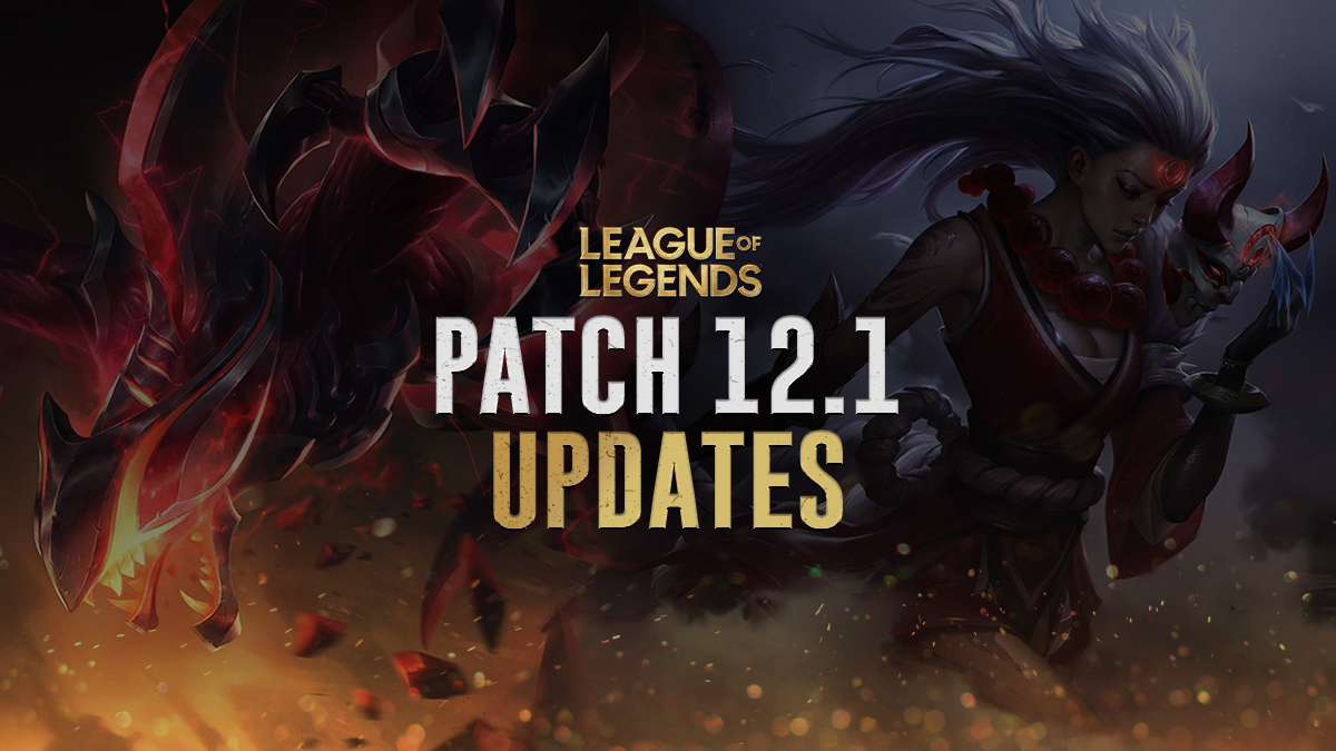 league of legends patch 12.1
