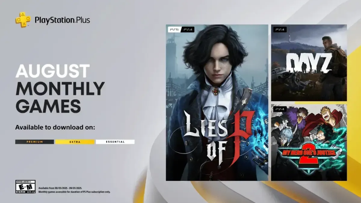 Lies of P dẫn đầu dàn game cực hot trên PlayStation Plus tháng 8/2025