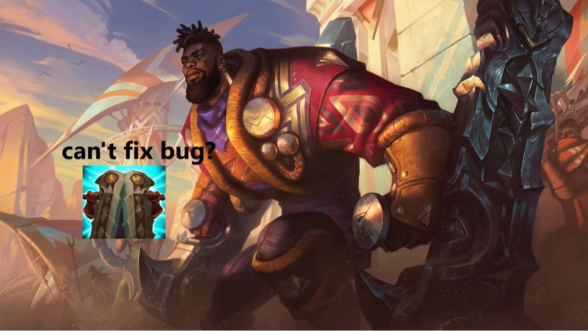 Không thể sửa bug Tốc Biến Ma Thuật của K’sante, Riot cấm luôn sự kết hợp này tại phiên bản 13.23