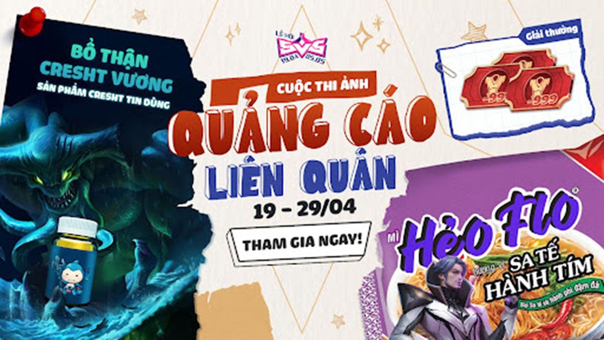 Quảng cáo sẽ như thế nào trong thế giới Liên Quân?