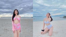 MC Phương Thảo 'đốt mắt' các fan cùng loạt ảnh bikini tại ' Xứ Chùa Vàng'
