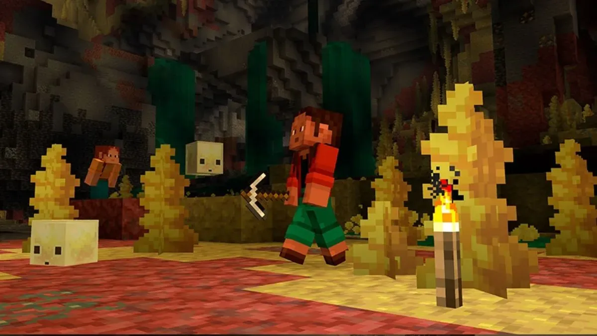 An image of Minecraft