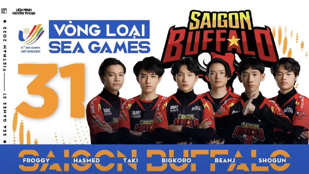 Saigon Buffalo sẽ là cái tên đầu tiên góp mặt tại trận chung kết vòng loại SEA Games 31