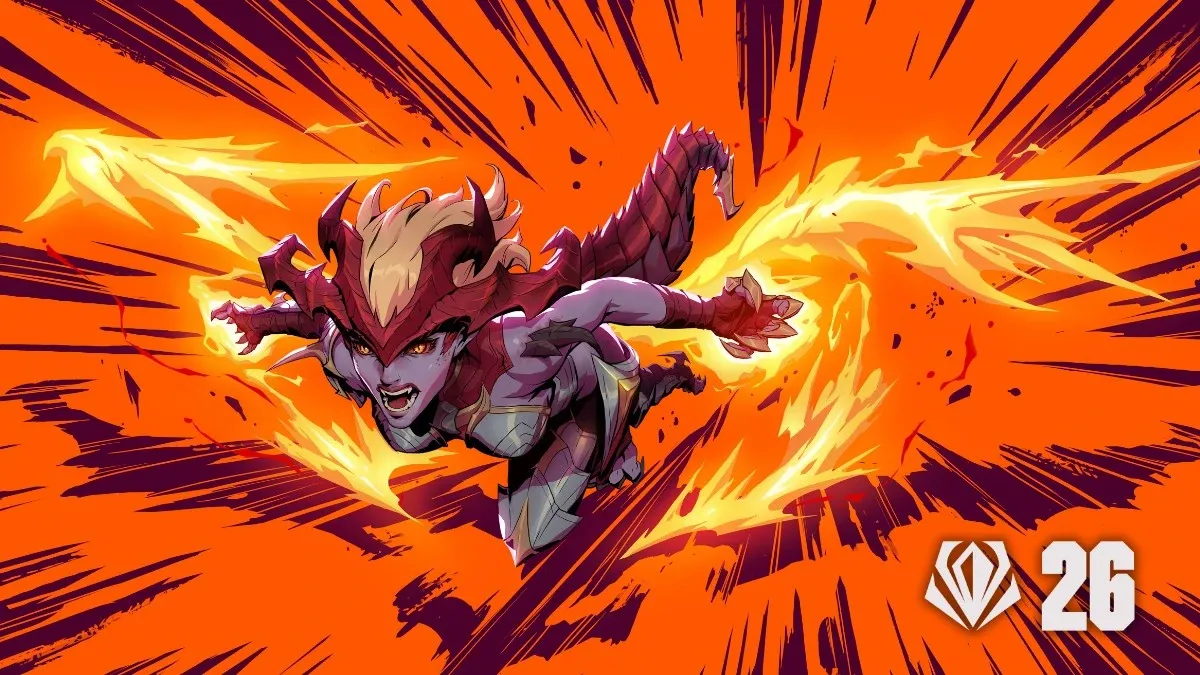 Shyvana LoL First Stand 2026 white logo